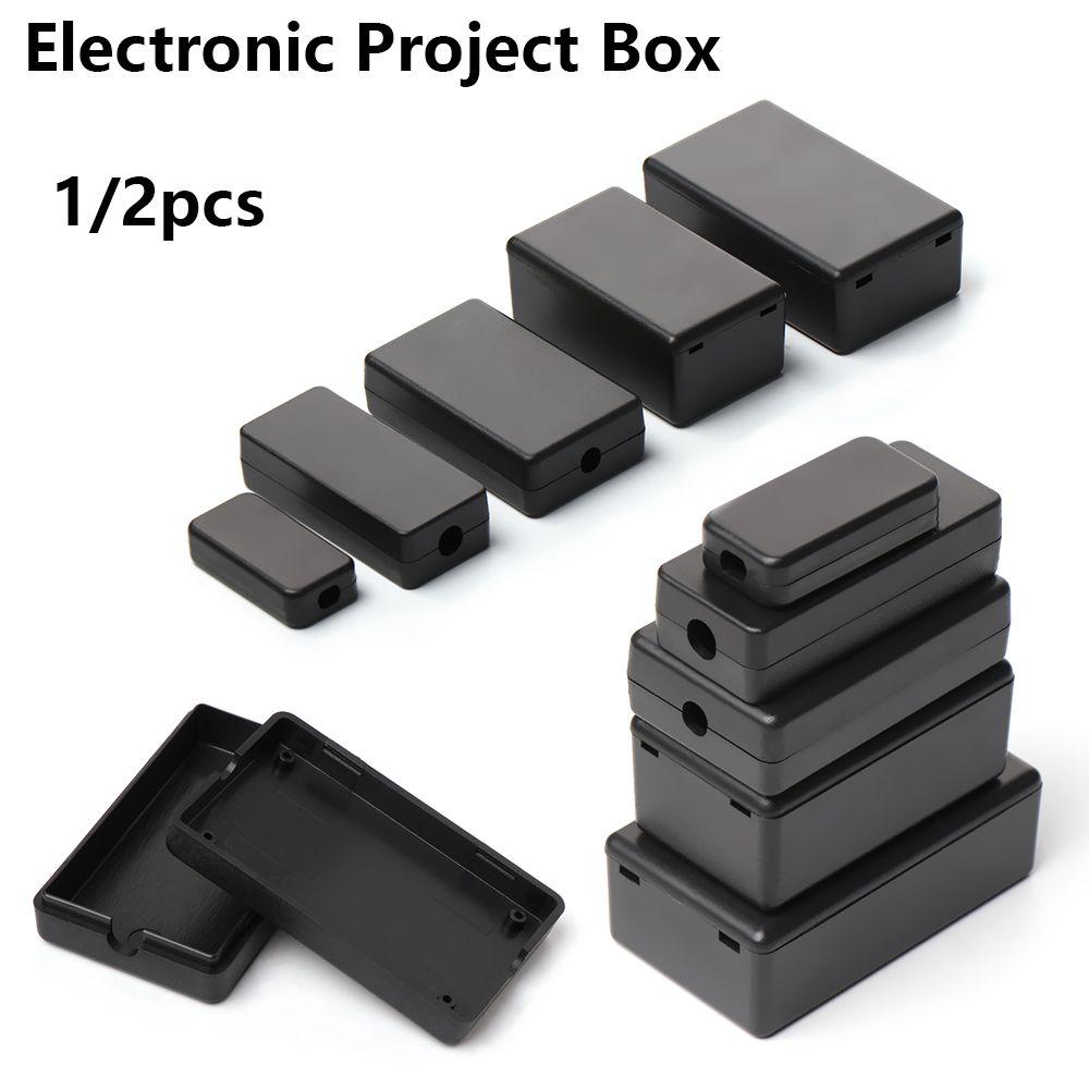 1/2pcs 5 sizes DIY ABS Plastic Instrument Case Electronic Project Box Enclosure Boxes Waterproof Cover Project