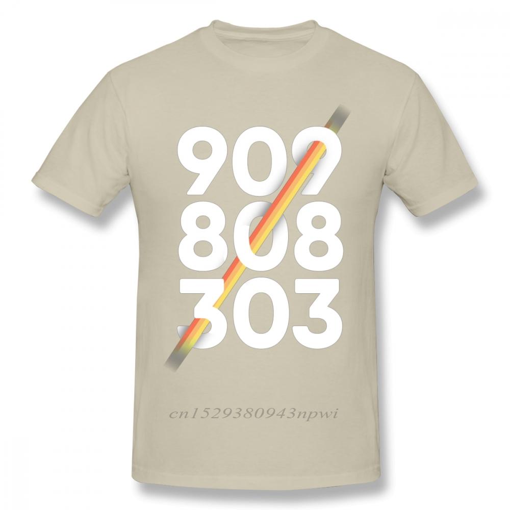 Cool 909 808 303 Acid House Drum Machine Roland Synthesizer  T Shirt Vintage Fashion 100 Cotton Tee Shirt
