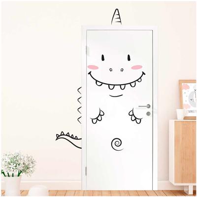 [Q6531] - Sheet of 'Dinosaur' Door Stickers - One Size