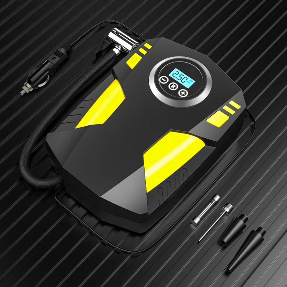 Digital Tire Inflator DC 12 Volt Car Portable Air Compressor Pump 100 PSI Car Air Compressor for Auto Car Motorcycles Bicycles