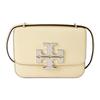 Eleanor Solid Double T Logo Flap Leather Crossbody Shoulder Bag Small Women Bags Yellow 155671-700