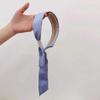 Bow Bow Headband Korean Style Hair Hoop Vintage Ribbon Hair Band  Decoration