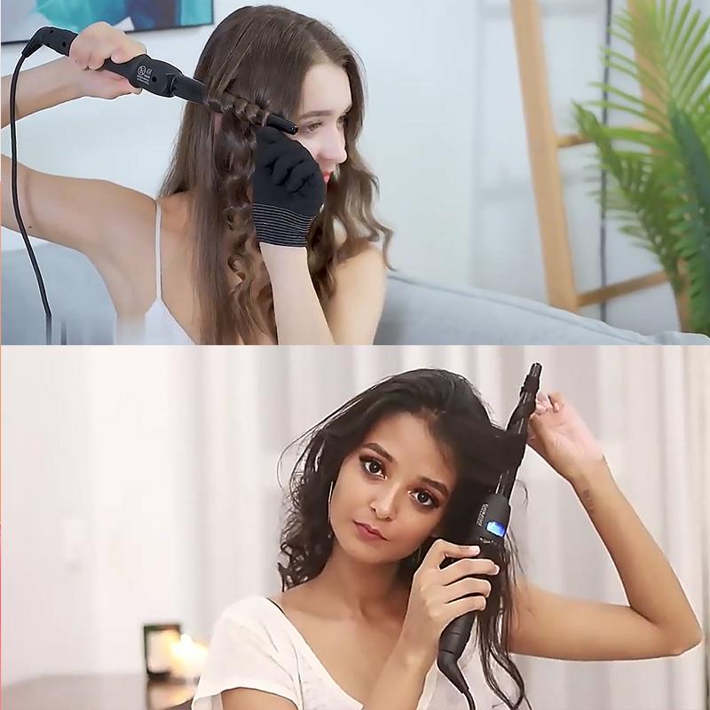 Ceramic Styling Tools Professional Hair Curling Iron Hair Waver Pear Flower Cone Electric Hair Curler Roller Curling Wand