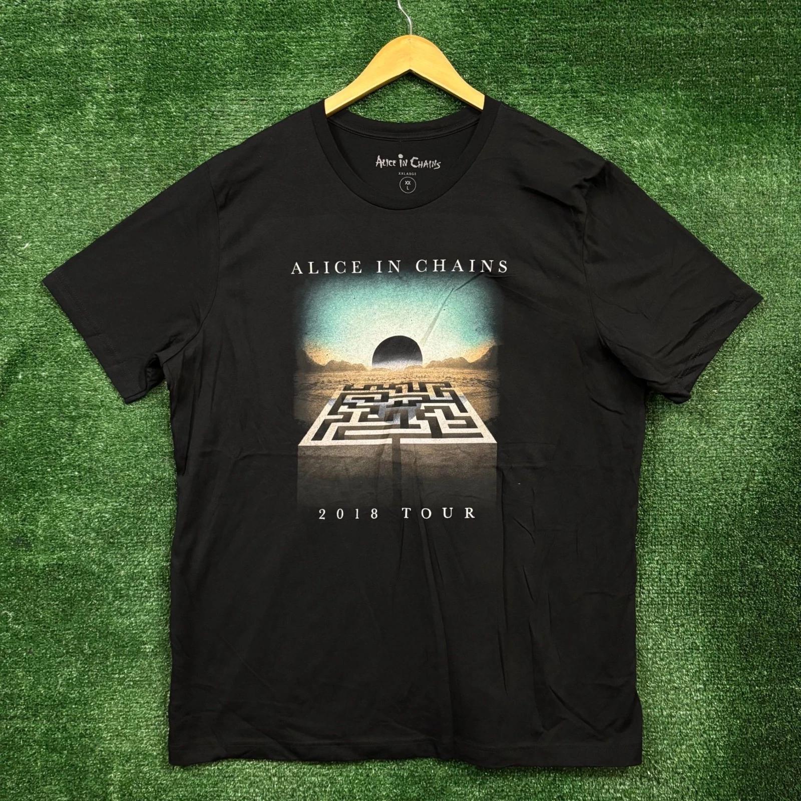 

Alice In Chains Tour Rock Band T-shirt Size XXL L