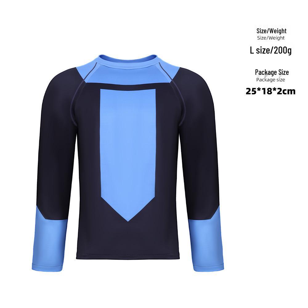 Seria Erou Invincibil Tricou Cosplay cu Uscare Rapidă pentru Adulți, Mânecă Lungă/Scurtă, Body Sport Fitness Strâmt