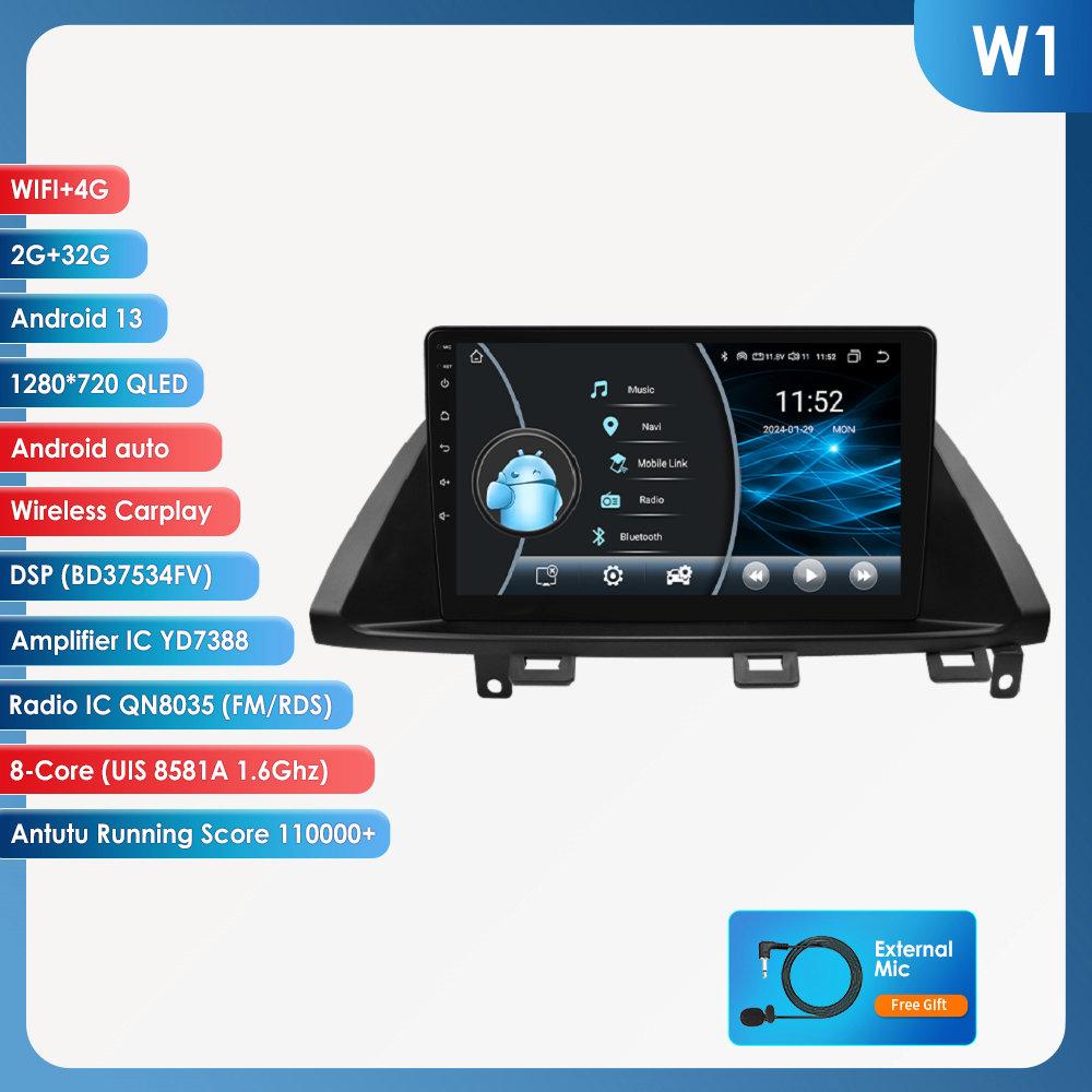 

Hizpo 4G-LTE Carplay Android Auto Stereo for Honda Odyssey 2005 - 2010 Car Radio Multimedia Player Navigation Stereo Intelligent Screen DSP 5G WIFI W1 8Core 2G 32G