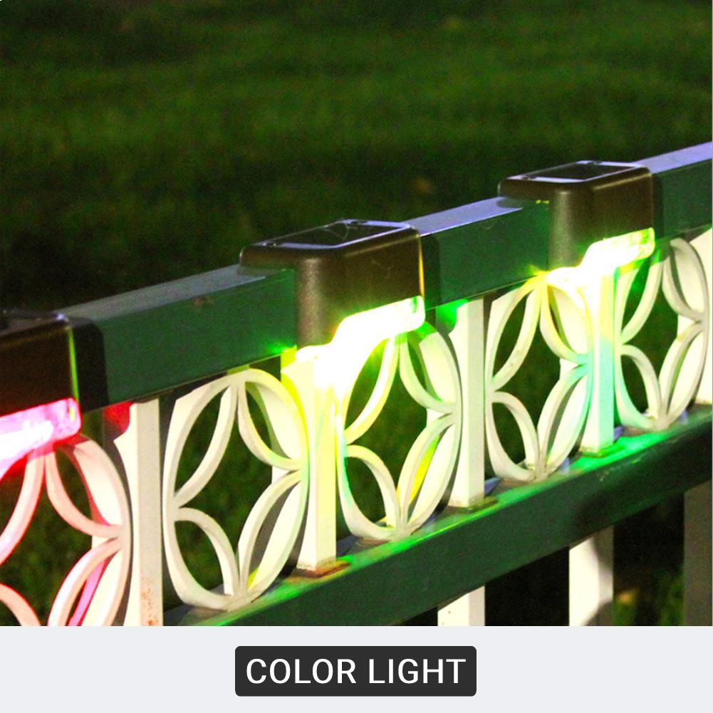 LED Solar Stair Light Waterproof Outdoor Garden Passage Courtyard Terrace Guardrail Step Light Landscape Light Night Light