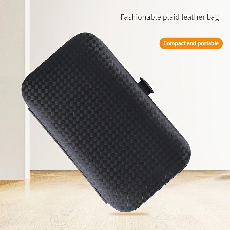 7/18pcs Professional Nail Clipper Set with Storage Box Stainless Steel Black Nail Beauty Kit for Ear Manicure Pedicure Care Tool