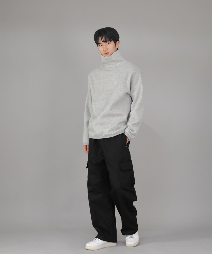 Seinteukeulu Rivet Fix Ex Wide Cargo Pants Rec-360 Black