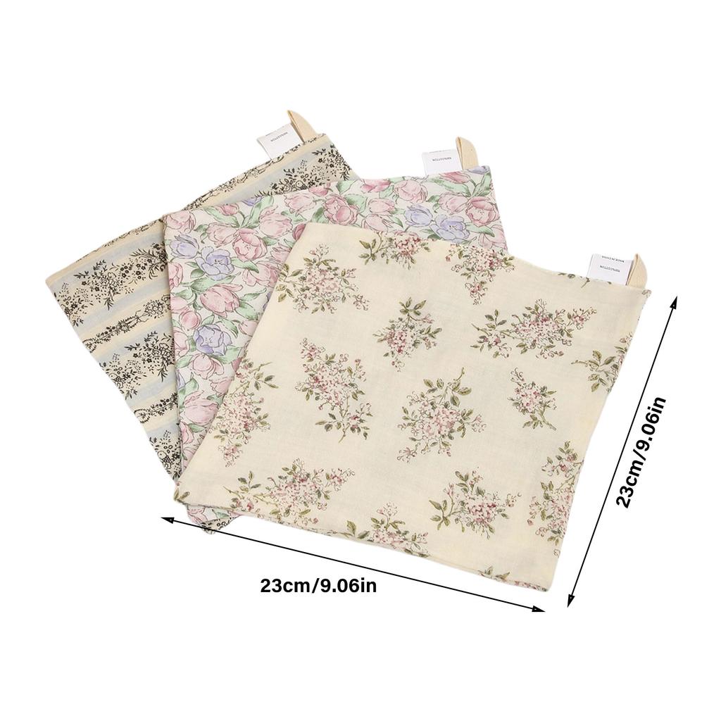 Baby Bibs Four Layer Newborns Towel 4 Layer Baby Bibs Versatile Cotton Cloth Multiple Pattern for Infant Care & Daily