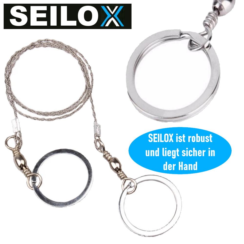 SEILOX Wire Saw Hand Saw Hand Chain Saw Wire Saw Cutting Wire Wood Steel Metal