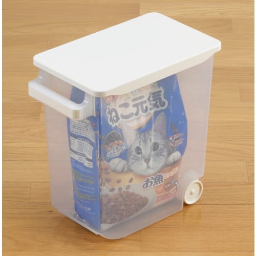 Inomata Chemical Rice Container, Bag-Wide Rice Container with Measuring Cup, 5kg