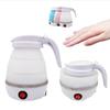 Portable Folding Silicone Electric Kettle with 304 Stainless Steel, Auto Power Off, Anti-Dry Burning - Ideal for Travel, Home, or Dorm Use