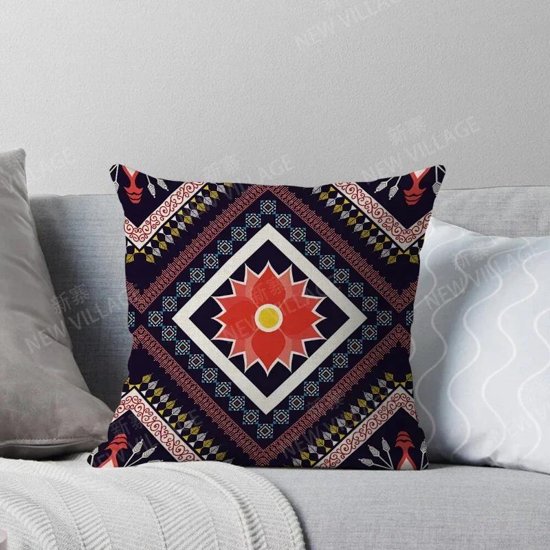 Fall Home Decor Autumn Living Room Throw Pillow Cover Sofa Boho Cushion Cover Morocco