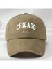Chicago USA Buchstabe Baseballkappe Verstellbar Snapback Atmungsaktive Jeansmütze Lässig Outdoor Sport
