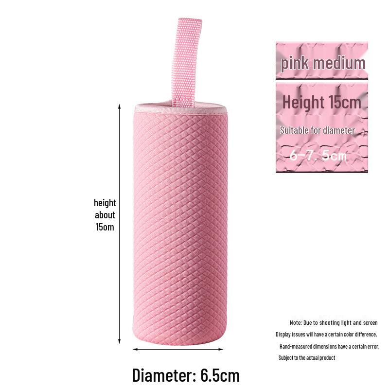 Univerzální ruční izolovaný protiskluzový embosovaný skleněný návlek na kelímek pro tepelnou izolaci a ochranu