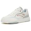 Anta Life Collection Anti-Slip Wear-Resistant Low-Top Skateboard Shoes Women's White Gray Sneakers 922328011-2