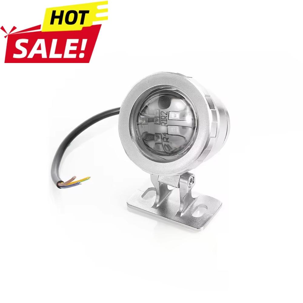 30W IP68 LED Fountain Lamp Spotlight High Waterproof RGB/Warm White/White/Red/Blue/Green for Landscape Underwater Light DC12-24V
