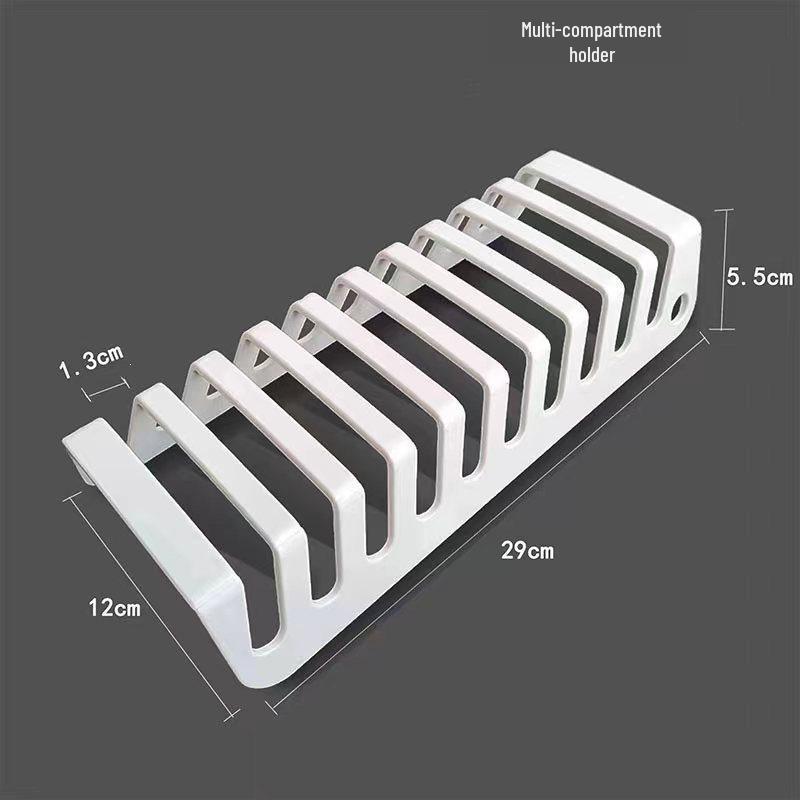 

Metal & Plastic Multi-Port Phone Charging Holder & Storage Rack белый