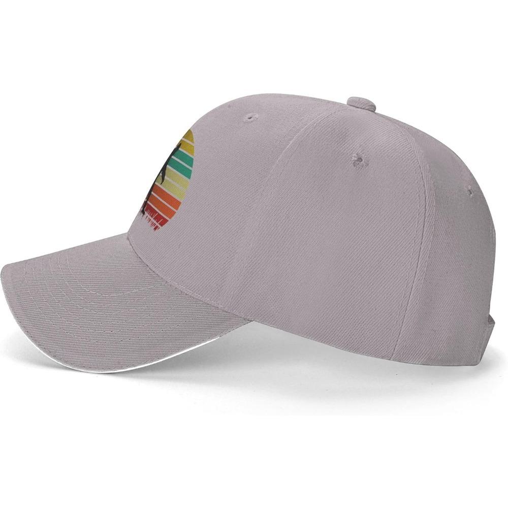 Sandwich Baseball Cap for Men & Women, 3-Layer Contrast Design Adjustable Hat, Lightweight Durable Cap