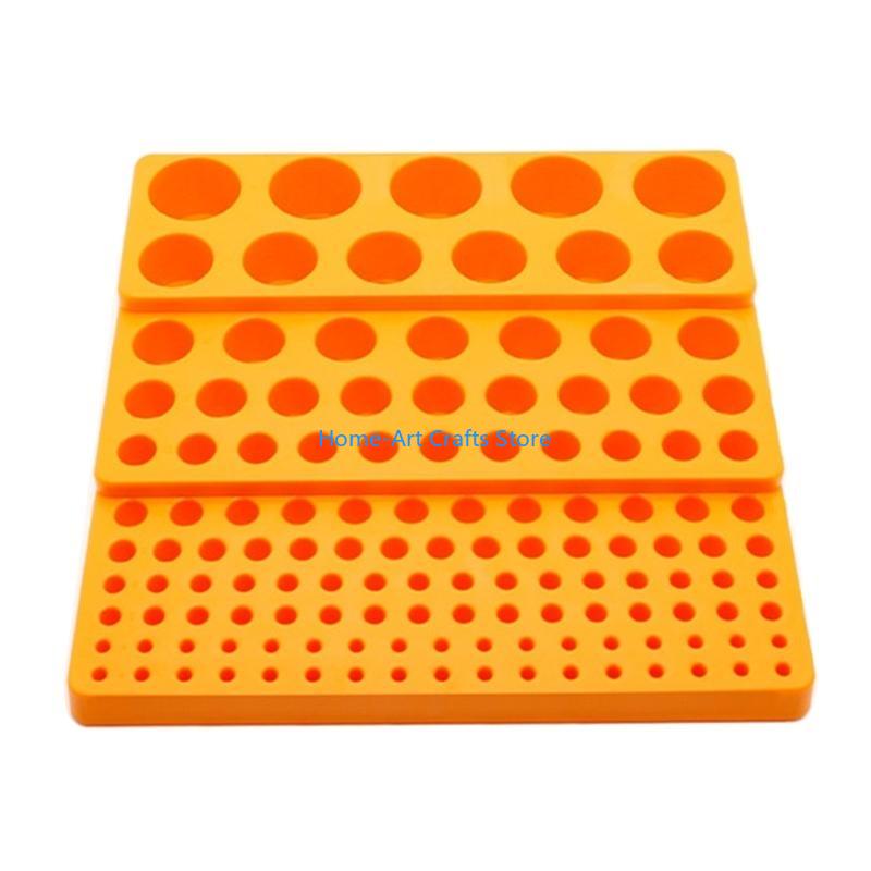 Y3NA Multifunctional Drill Holder 131 Hole Tool Holder for 4-32mm Milling Cutter Drill Bit Storage Box Tool Organizers Rack