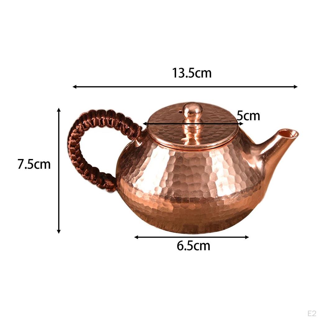 Copper Teapot Coffee Pot Japanese Loose Leaf for Outdoor Household