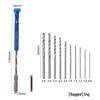 Wenge Wood Hand-Twisted Mini Drill for Precision Carving and Punching