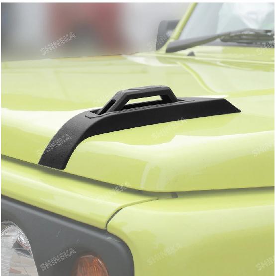 SHINEKA Car Engine Hood Decoration Cover for Suzuki Jimny 2019 2020 2021 2022 2023 2024 2025 Up Exterior Accessories