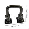 6Pcs Car Roof Bar Bracket Clamp Bolt Vehicles Storage Luggage Rack Clip Style A