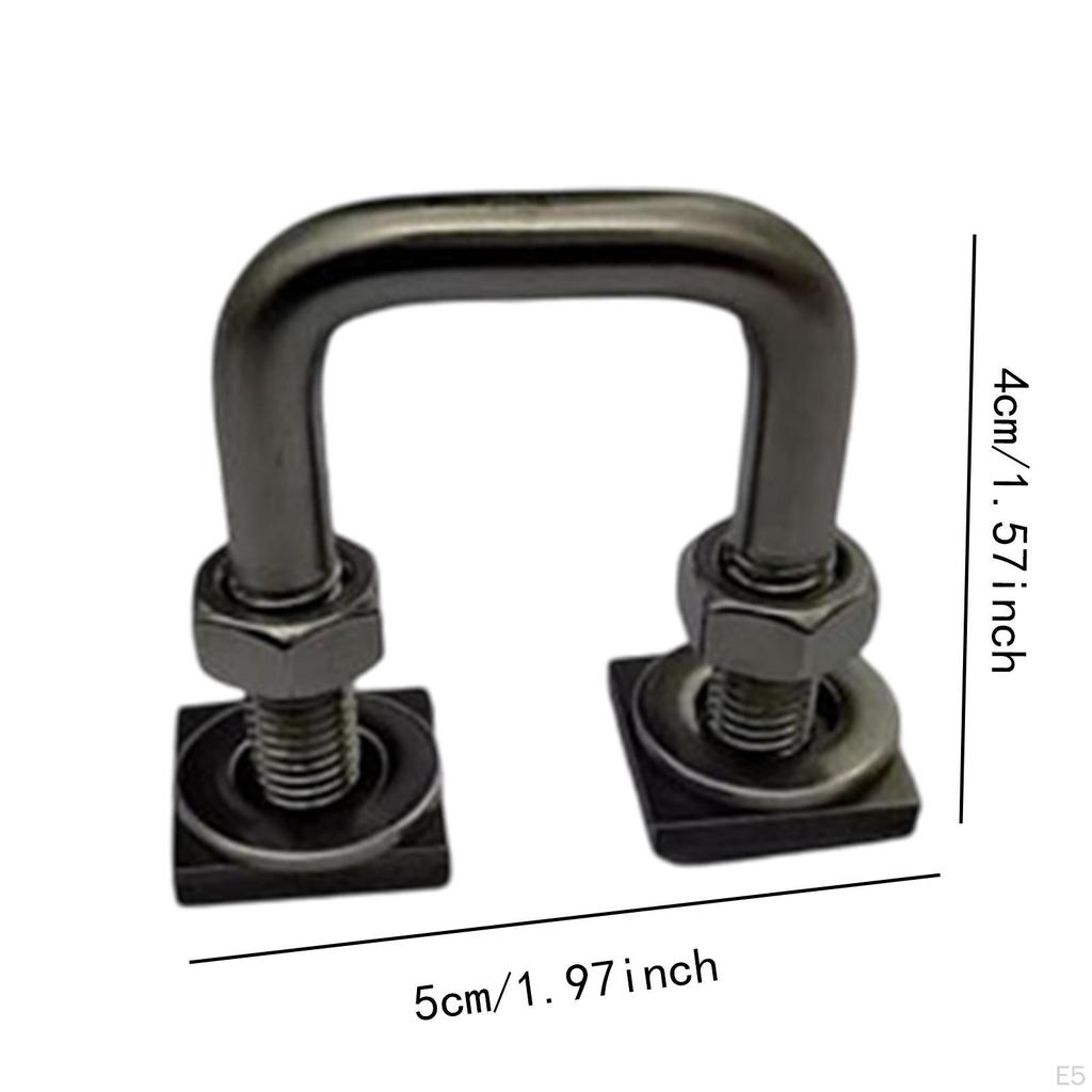 6Pcs Car Roof Bar Bracket Clamp Bolt Vehicles Storage Luggage Rack Clip Style A