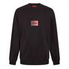 Hugo Mens Danotop Gradient Logo Ribbed Sweatshirt