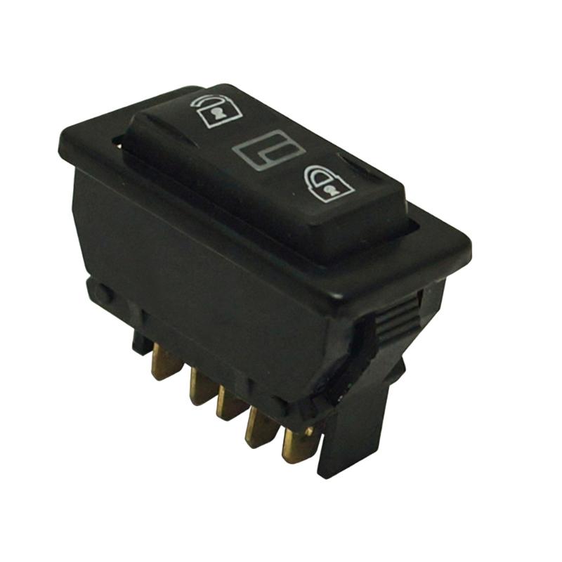 LED Backlight Universal Car Power Window Switches DC12V/24V 20A for Night Visibility in Multiple Vehicle