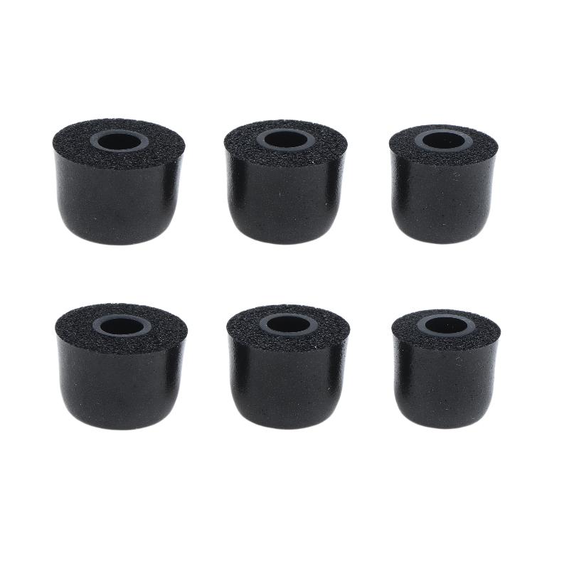6Pcs 4.5Mm Memory Foam Ear Tips Noise Isolating Replacement Earbud Tips Anti-Slip Headphones Earplugs For In Ear Headphones