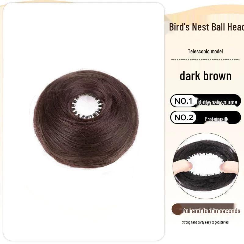 Vogelnesthoed Haarring - Volumizing Haarstyling Tool met Pruikkap