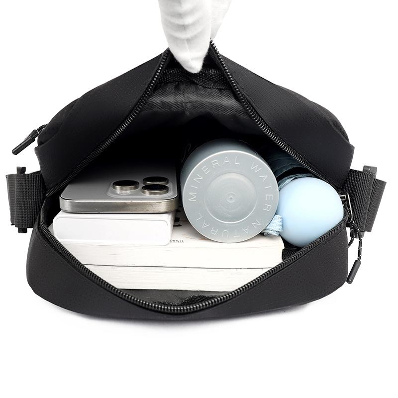 Men's Crossbody Bag Lightweight Nylon Shoulder Bag