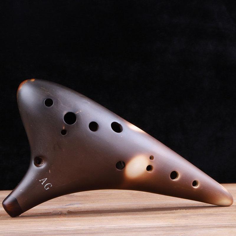 12 Holes Pottery Ocarina Music Instrument Legend Ocarinas Professional Musical Instruments Accessories Flute