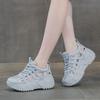 2518 Mesh Breathable Rhinestone Dad Shoes Women's Tide Summer New Platform Casual Shoes