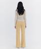 WNDERKAMMER Corduroy Semi-Bootcut Pants_Yellow