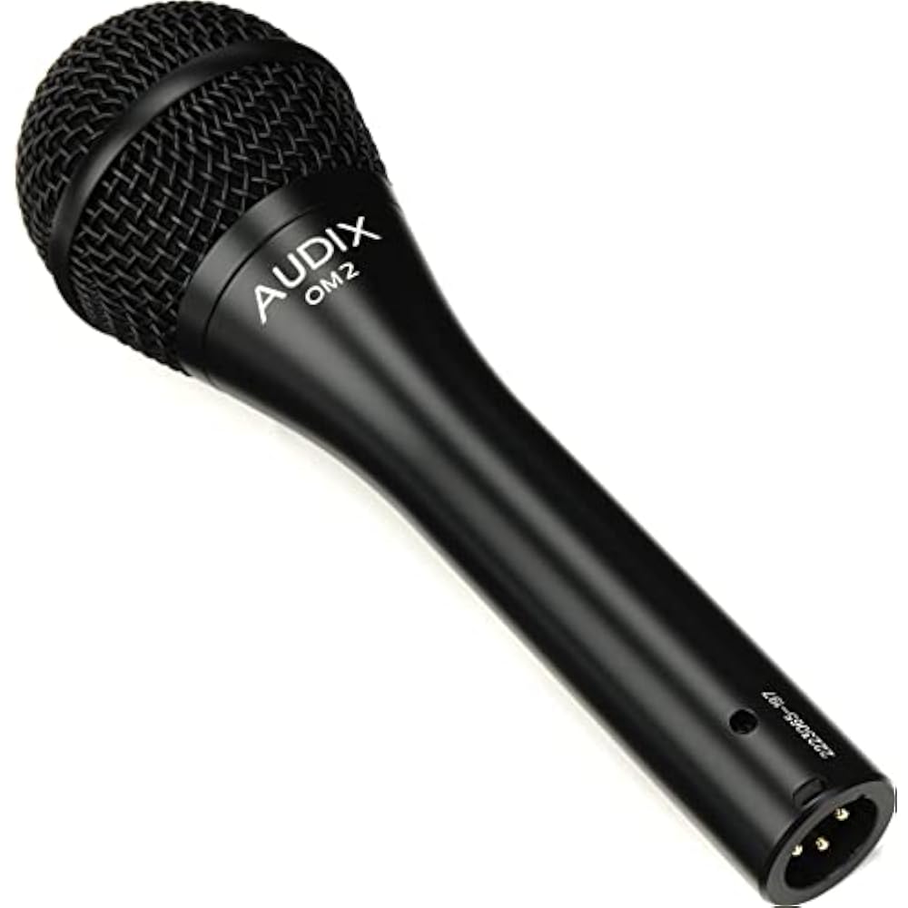 AUDIX Audix OM2 Vocals I Tried Singing Studio Recording Handheld Dynamic Microphone Ultra Unidire...