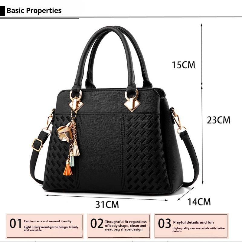Ladies Bag New Large Capacity Ladies Handbags Shoulder Messenger Bag Middle-aged Women's Bag
