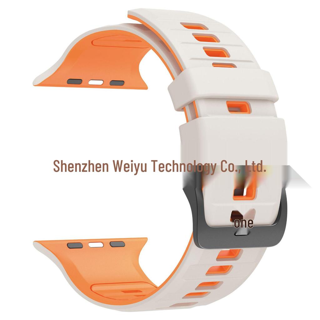 Two-Tone Striped Strap for Apple Watch Ultra 2 (45/46/49mm)