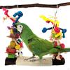 ing Toy Bite Resistance Cage Hanging s Macaws Small Parakeets Encourages Foot Exercise