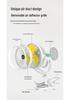 Multi-functional USB Clip Fan with Night Light - Quiet Desktop and Camping Use