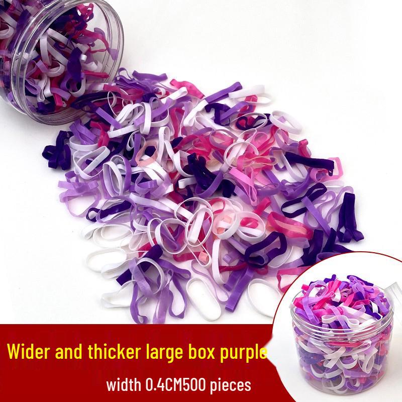 Elastic Hair Ties for Children - Small, Durable, High Elasticity Bands for Girls