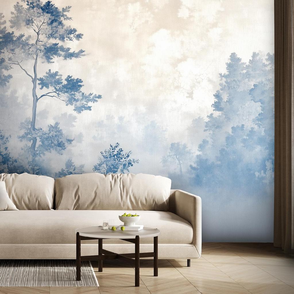 Wallpaper Forest Morning Mist Nature