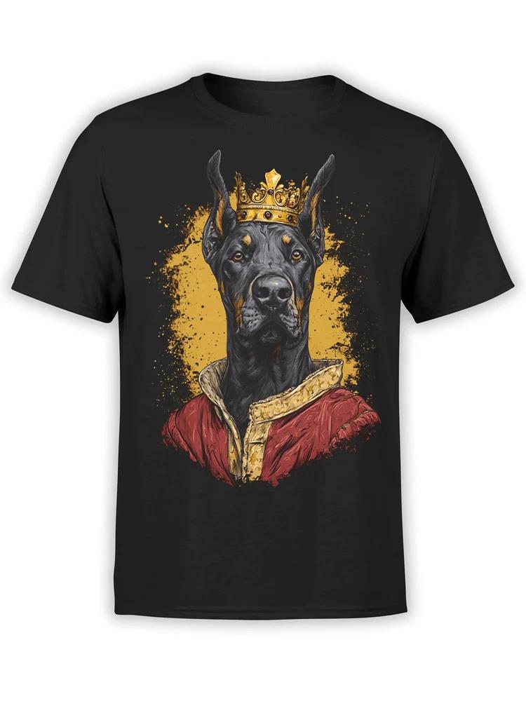 Doberunisex King Dog Tshirt Unisex S