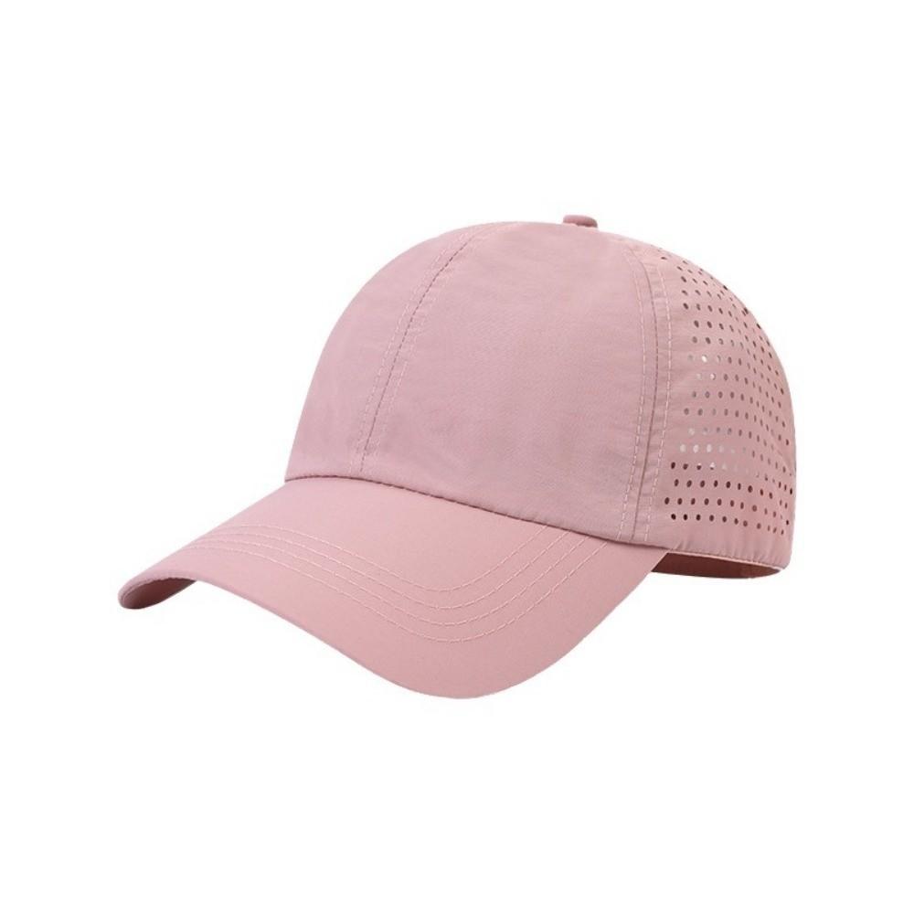 

Breathable Mesh Women‘s Baseball Caps Quick-Drying Running Cap Stylish Sun Hat Outdoor Sports рожевий