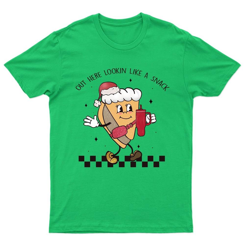 Out Here Lookin Like TShirt Unisex Gift Retro Seasonal Funny Xmas Santa S