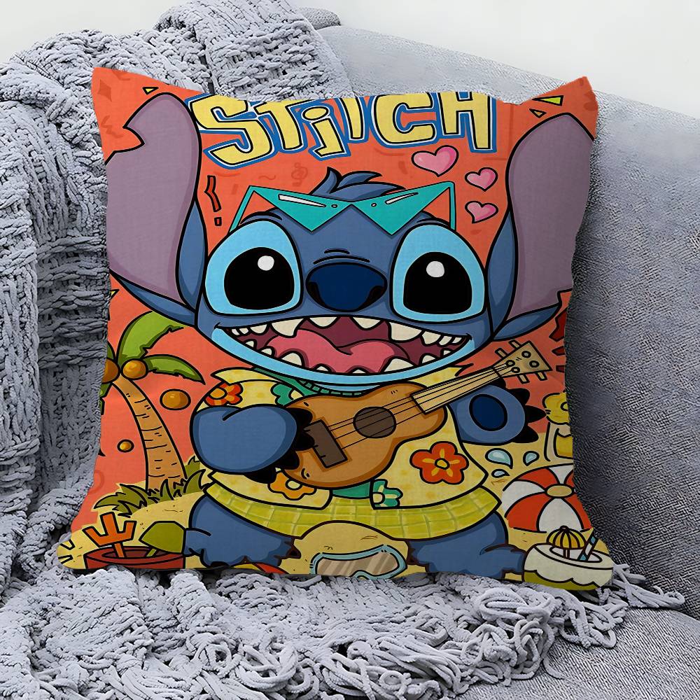 Классический Аниме S-Стежок Мультяшный Дизайн Наволочки Наволочка Декор Праздничный Декорати 30cmx30cm