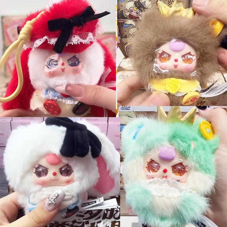 New mini Baby Three The Fairy Tale World Series Desk Decoration Items Fashion pendant Popular Dolls Girl Gifts toys
